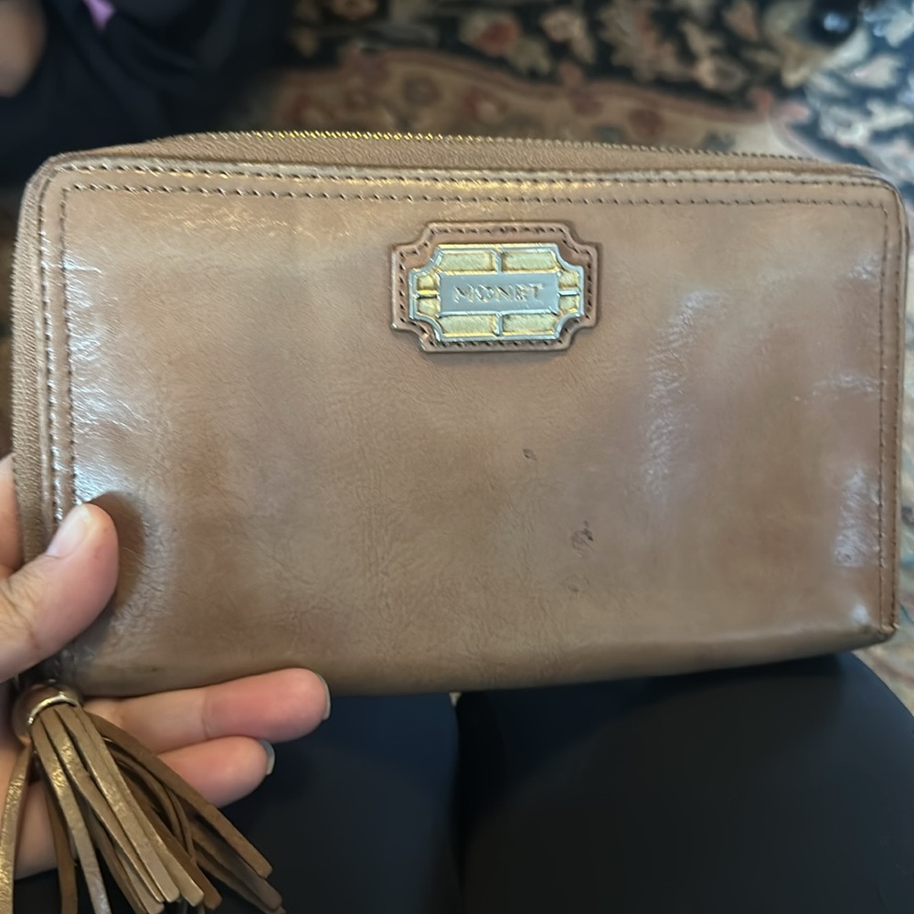 Monet leather wallet